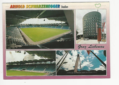 AK Graz. Liebenau. Arnold Schwarzenegger Stadion.