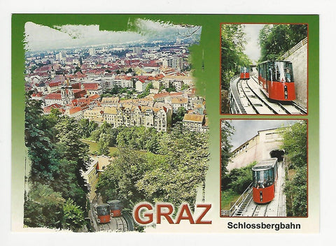 AK Graz. Schloßbergbahn.