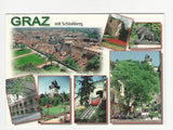 AK Graz mit Schloßberg.