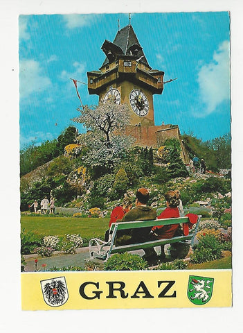 AK Graz. Uhrturm.