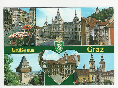 AK Grüße aus Graz.