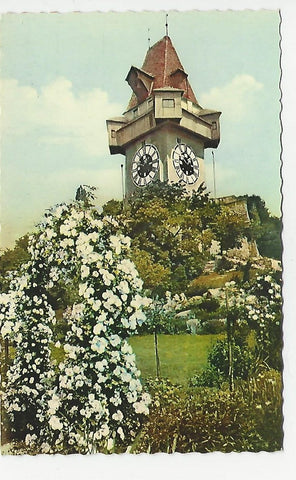 AK Graz. Uhrturm am Schloßberg. (1962)