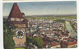 AK Graz -Schloßberg. Uhrturm mit Blick auf die Stadt. (1916)