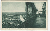 AK Graz. Schlossberg. Castell mit Blick auf die Stadt. (1922)