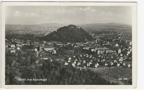 AK Graz vom Rainerkogel.