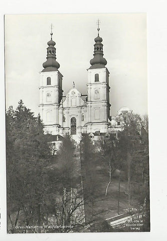 AK Graz-Mariatrost Wallfahrtskirche.