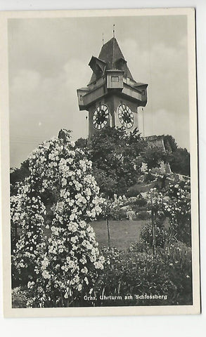 AK Graz. Uhrturm am Schlossberg. (1949)
