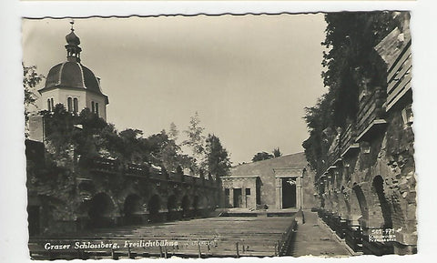 AK Grazer Schlossberg, Freilichtbühne. (1954)