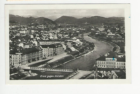 AK Graz gegen Norden. (1936)