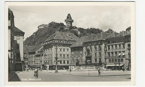 AK Graz, Hauptplatz. (1951)