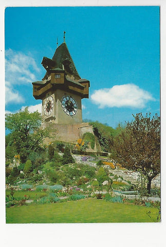 AK Graz. Uhrturm auf dem Schloßberg.
