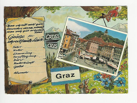 AK Gruss aus Graz.