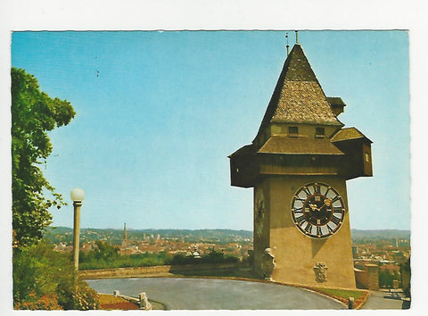 AK Graz. Uhrturm auf dem Schloßberg.