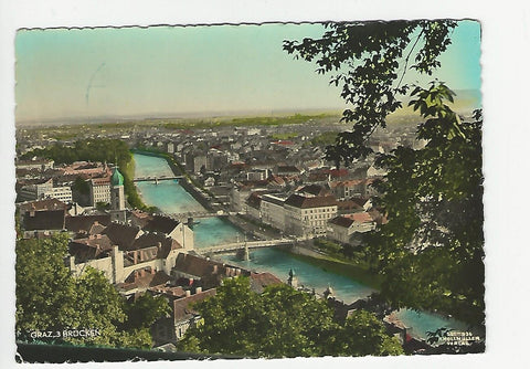 AK Graz, 3 Brücken.