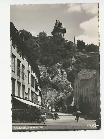 AK Graz. Schlossbergsteig. (1954)