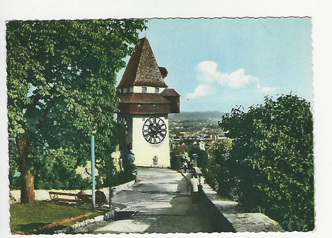 AK Graz. Am Schloßberg (1957)