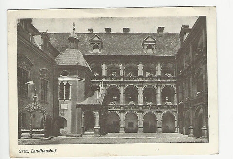 AK Graz. Landhaushof. (1945)