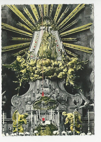 AK Graz. Wallfahrtskirche Mariatrost, Altar. (1957)