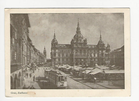 AK Graz, Rathaus. (1945)
