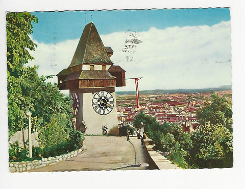 AK Graz. Uhrturm.