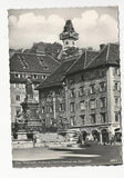 AK Graz. Erzherzog Johann Denkmal am Hauptplatz.