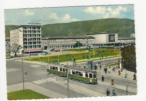 AK Graz. Hauptbahnhof. (1962)