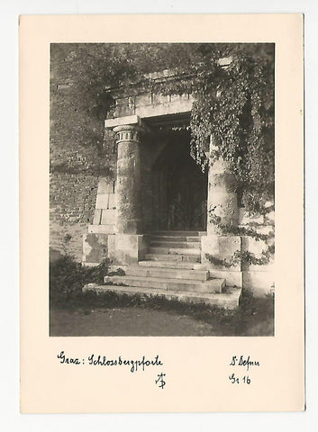 AK Graz: Schlossbergpforte.