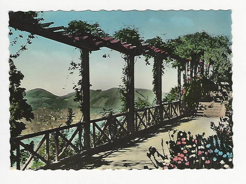 AK Graz. Pergola mit Türkenbrunnen.