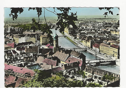AK Graz. Blick gegen Süden.