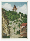 AK Graz. Stadt der Volkserhebung. Schloßbergstiege.