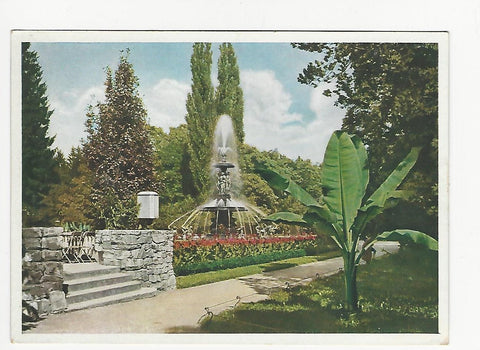 AK Graz. Stadt der Volkserhebung. Stadtparkbrunnen.