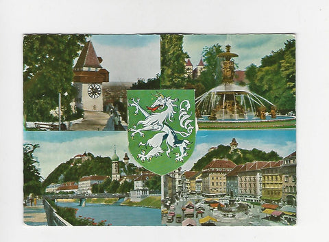 AK Graz. "Rucksackkarte"