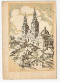 AK Graz-Wallfahrtskirche in Mariatrost.