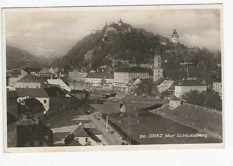 AK Graz. Mur Schlossberg. (1941)