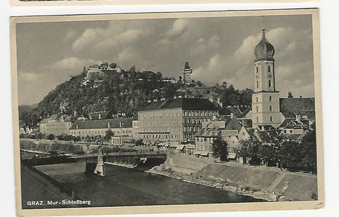 AK Graz. Mur-Schloßberg (1942).