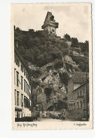 AK Graz. Schloßbergsteig. (1939)