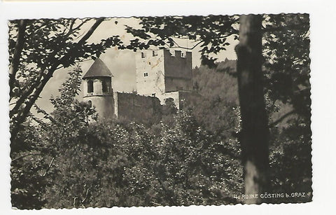 AK Ruine Gösting bei Graz. (1931)