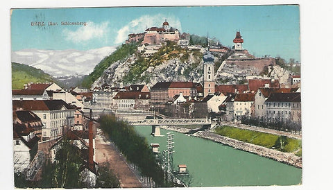 AK Graz. Mur. Schlossberg. (1910)