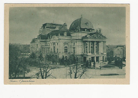 AK Graz. Opernhaus.