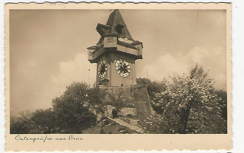 AK Ostergrüße aus Graz. (1933)