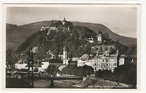 AK Graz. Mur. Schlossberg. (1939)