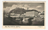 AK Graz. Franz Karlbrücke, Schloßberg. (1935)