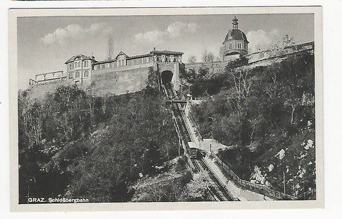 AK Graz. Schloßbergbahn (1943)