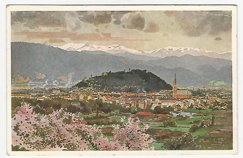 AK Graz von den Petersbergen. (1926)