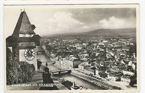 AK Graz - Stadt der Volkserhebung.