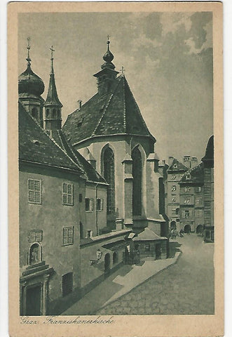 AK Graz. Franziskanerkirche.