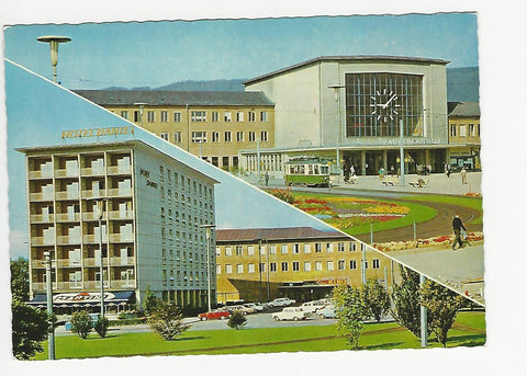 AK Graz. Hauptbahnhof.