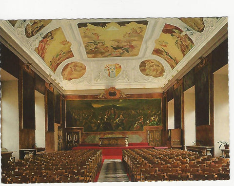 AK Graz. Minoritensaal. Stirngemälde Speisung der Fünftausend.
