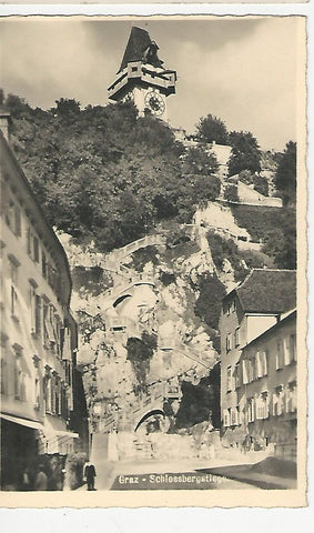AK Graz - Schlossbergstiege.
