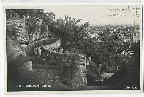 AK Graz - Schlossberg, Bastei.